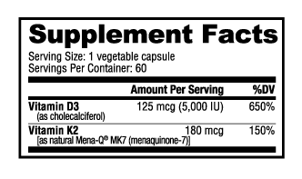 Nutrabio D3+K2